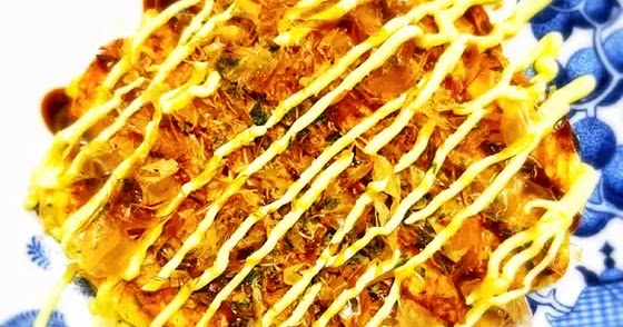 Japoniškas Okonomiyaki pikantiškas blynas | Kinų receptai svetainėje TheHongKongCookery.com