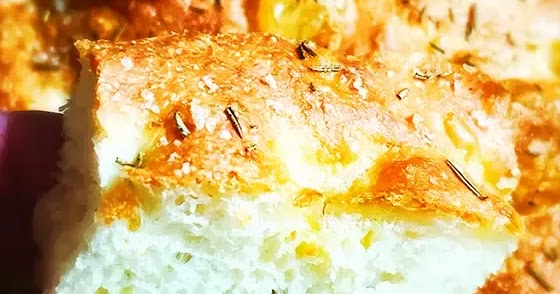 Rozmarinų Focaccia duona | Kinų receptai svetainėje TheHongKongCookery.com
