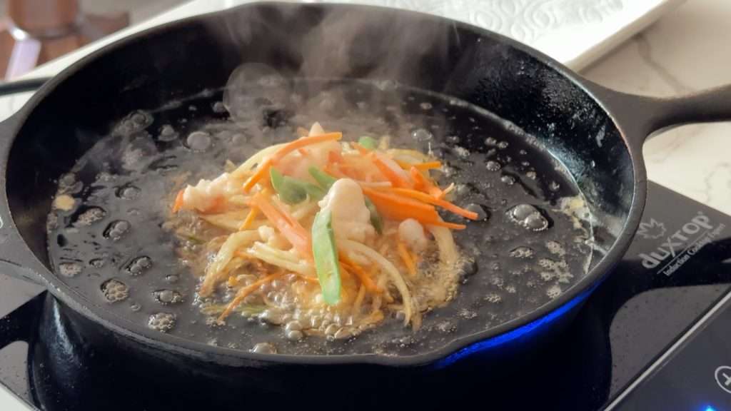 Kakiage Bukkake Udon receptas – japoniškas maisto gaminimas 101